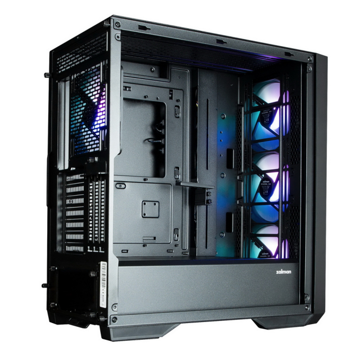корпус ZALMAN Z9 Iceberg MS Black, EATX, BLACK, WINDOW, 4x3.5", 5x2.5", 2xUSB2.0, 2xUSB3.0, 1xUSB 3.
