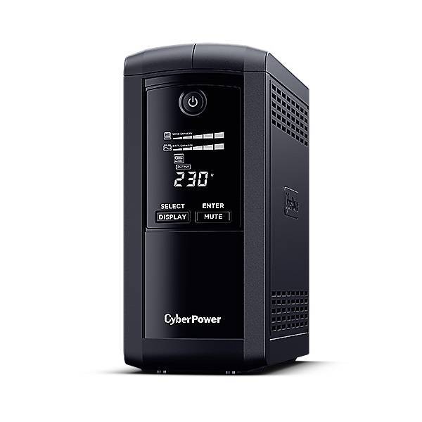 ИБП CyberPower VP1000ELCD Line-interactive 1000VA/550W (Euro x4, RJ11/RJ45, USB-порт 260x227x100(мм)
