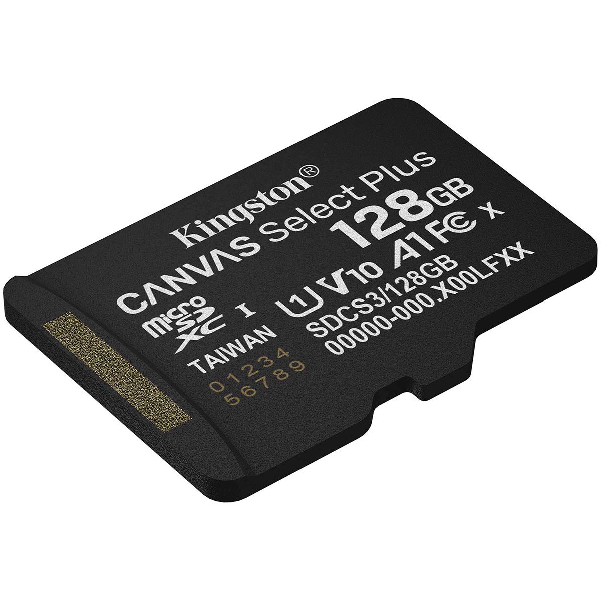 Флеш карта microSDXC 128GB Kingston SDCS2/128GBSP Canvas Select Plus w/o adapter