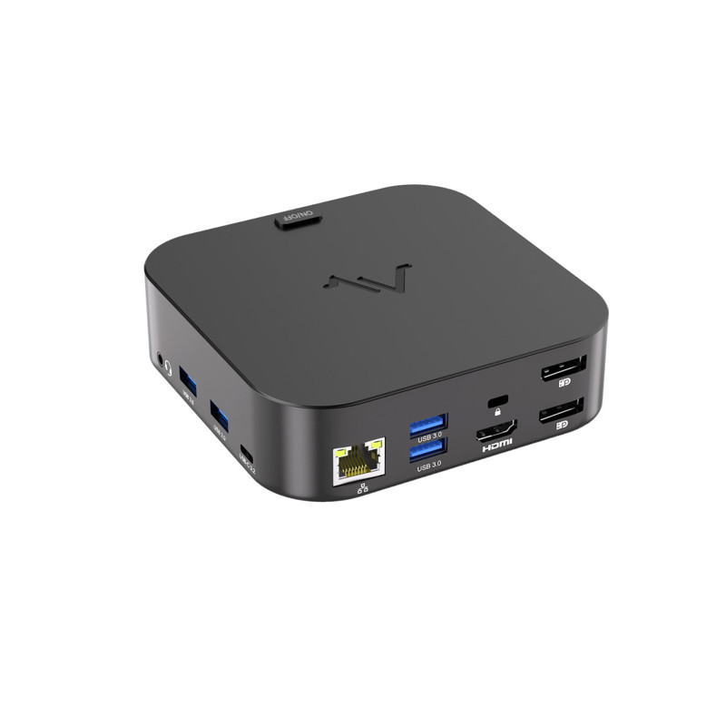 Док-станция Maibenben USB-C Dock DS13 100W (TYPE-C TO TYPE C PD + 4USB3.0 + 3.5 + RJ45 + HDMI + 2DP)