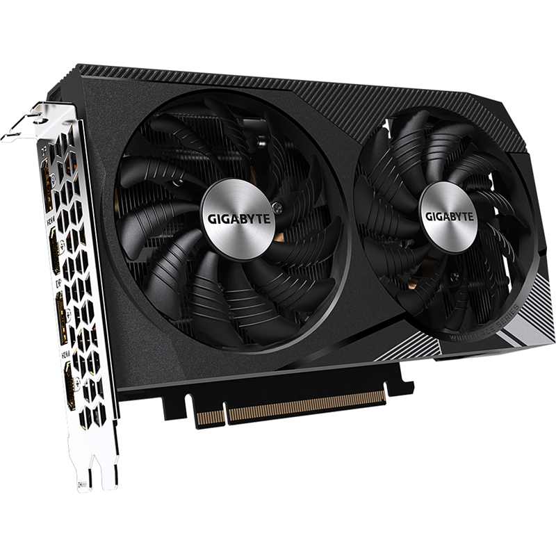 Видеокарта Gigabyte PCI-E 4.0 GV-N3060GAMING OC-8GD 2.0 NVIDIA GeForce RTX 3060 8Gb 128bit GDDR6 180