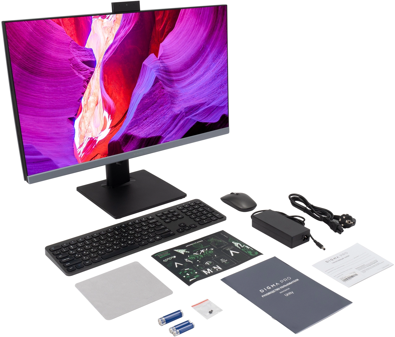 Моноблок Digma Pro Unity 27" Full HD i3 1315U (1.2) 16Gb SSD512Gb UHDG CR Windows 11 Pro GbitEth WiF