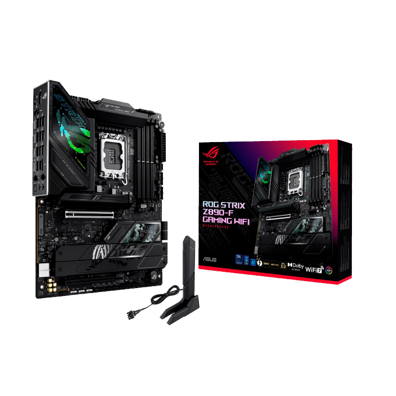 Материнская плата Asus ROG STRIX Z890-F GAMING WIFI Soc-1851 Intel Z890 4xDDR5 ATX AC`97 8ch(7.1) 2.