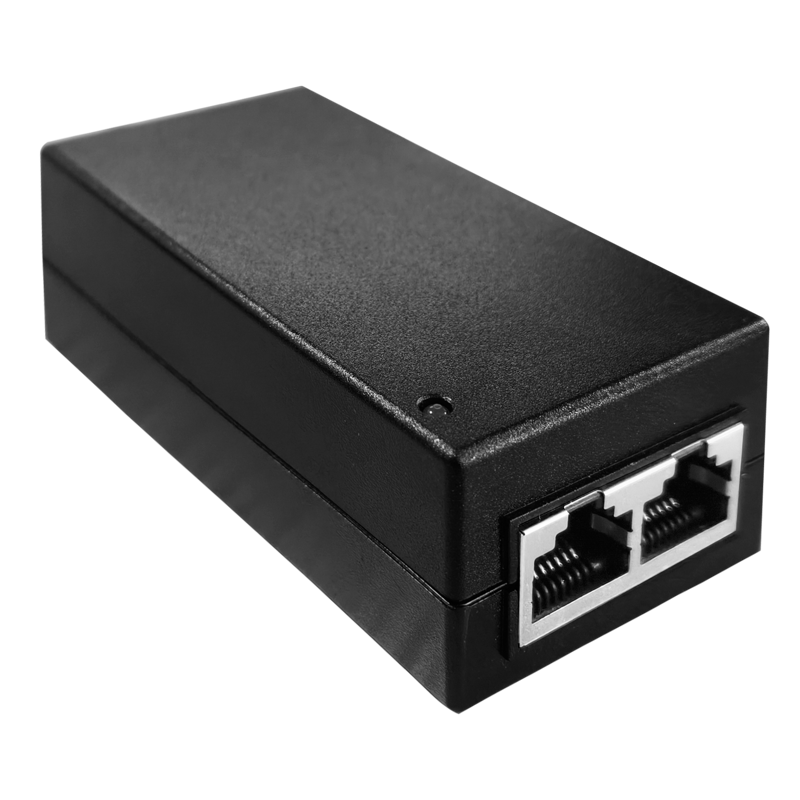 PoE-инжектор Gigabit Ethernet на 1 порт. Совместим с оборудованием PoE IEEE 802.3af.( без автоматиче