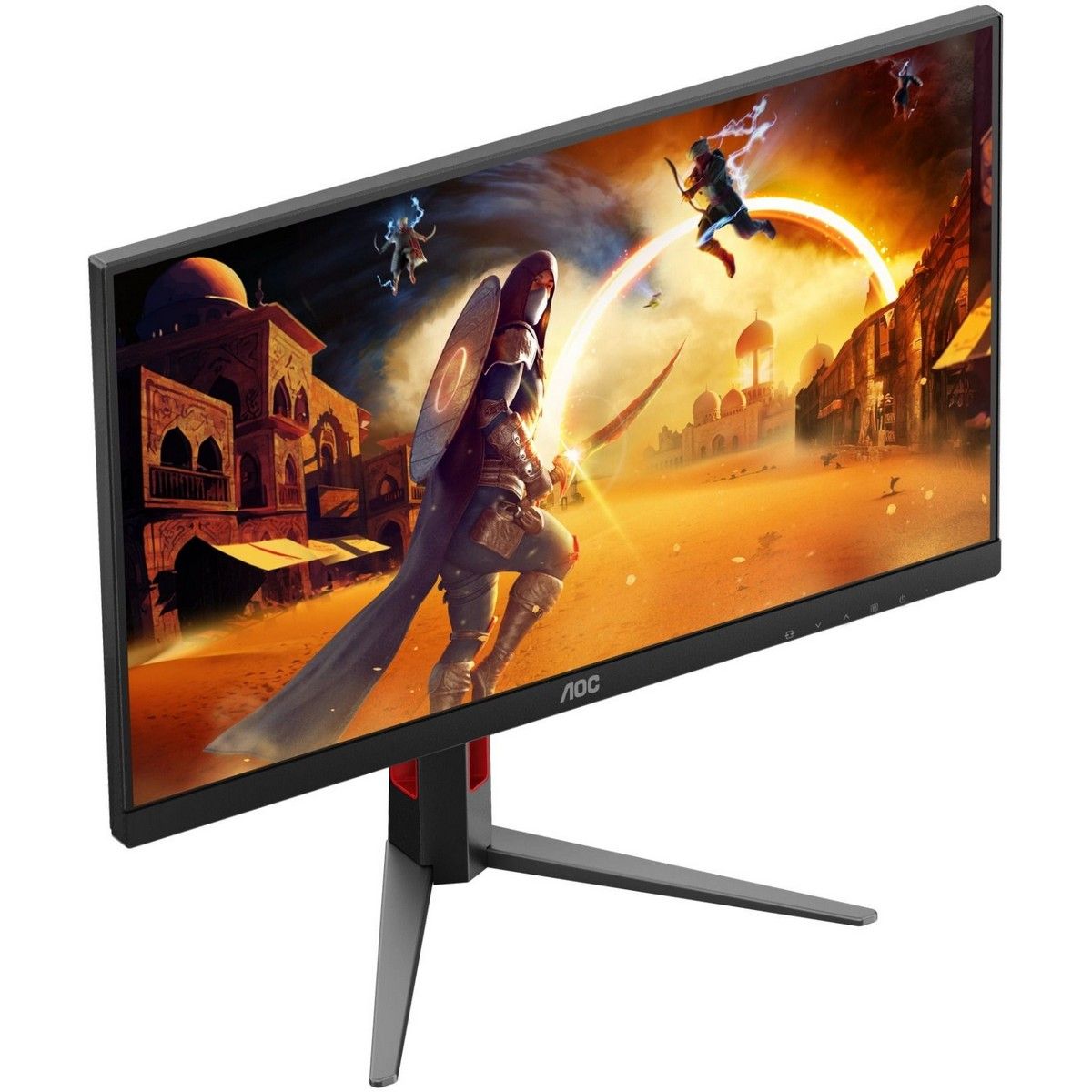Монитор 27" AOC 27G4HA  IPS, 1920x1080, 200Hz, 1ms, 300сd/m, 1000:1, HDR10 | 2xHDMI(2.0), DP(1.