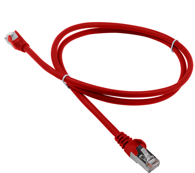 Патч-корд Патч-корд LANMASTER LSZH FTP кат.5e, 10 м, красный
