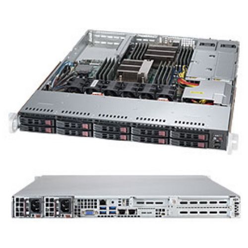 Серверная платформа SuperMicro SYS-1028R-WC1RT 1U Rackmount 116AC2-R706WB LGA 2011 X10DRW-iT