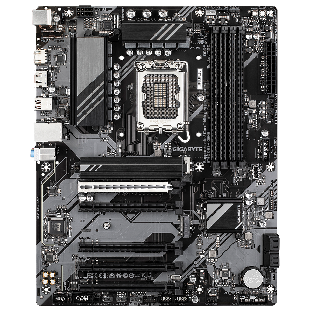 Материнская плата Gigabyte B760 DS3H GEN5, RTL