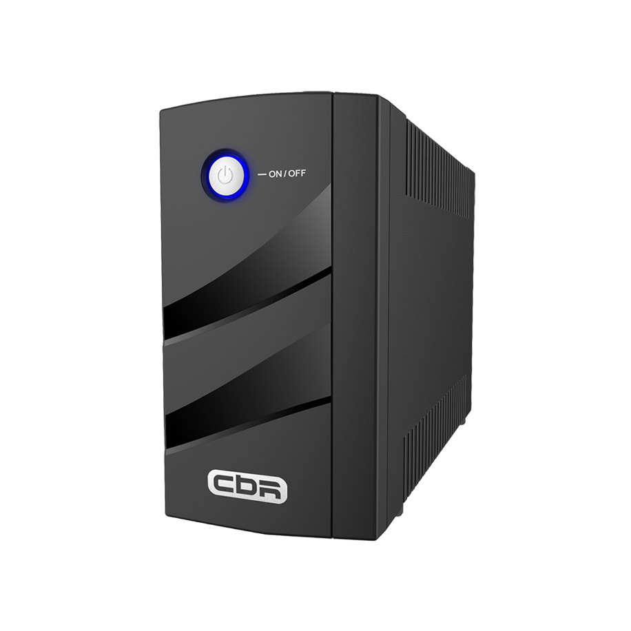 ИБП CBR [ELN-675T-2F-LD] Line Interactive  675VA/360W 5Ah12V 2 x Shuko