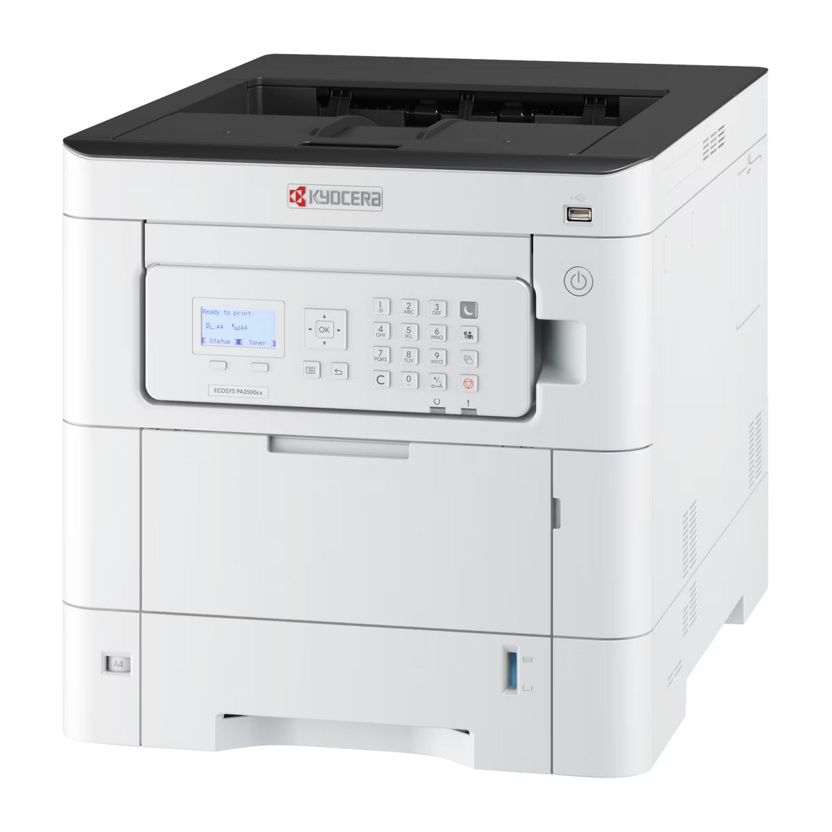 Принтер лазерный Kyocera Ecosys PA3500cx (1102YJ3NL0) A4 Duplex белый