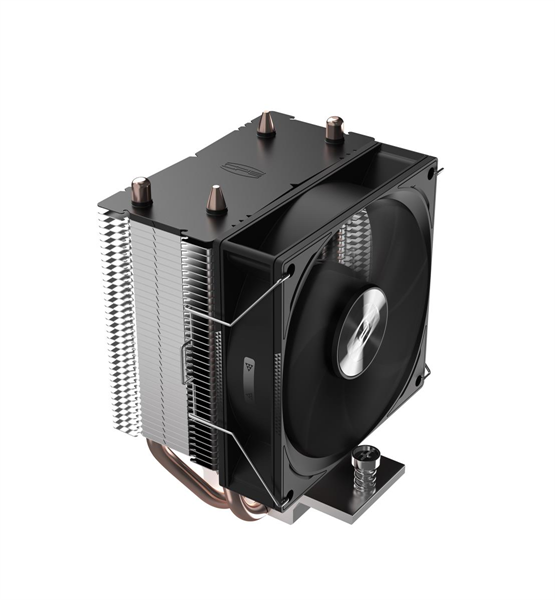 PCCooler R200 S115X/1200/1700/AM4/AM5 (TDP 110W, 90mm Non LED Fan, 2 тепловые трубки 6мм, 2200RPM, 2