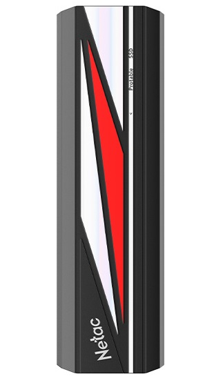 Накопитель SSD Netac USB-C 2TB NT01ZX20L-002T-32BK ZX20L черный