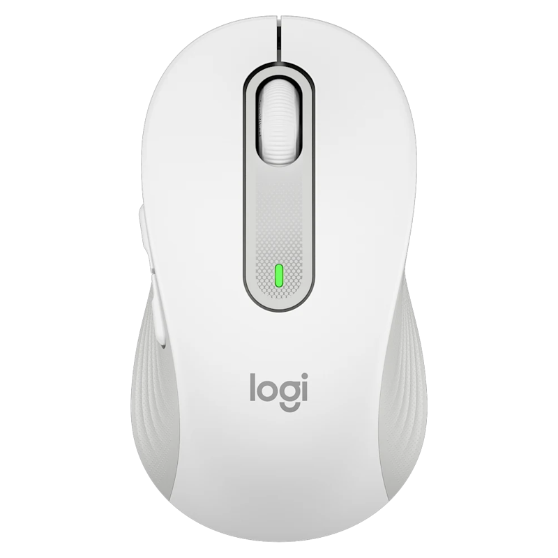 Мышь Logitech M650 белый/серый оптическая 4000dpi беспров. BT/Radio USB 4but (910-006255)