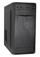Корпус Miditower ExeGate XP-332 (ATX, без БП, 2*USB, аудио, черный)