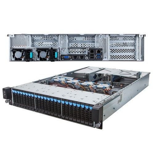 Серверная платформа Gigabyte R280-G2O 2U GPGPU RM Server 3x GPU (NV validated), 2x Intel Xeon