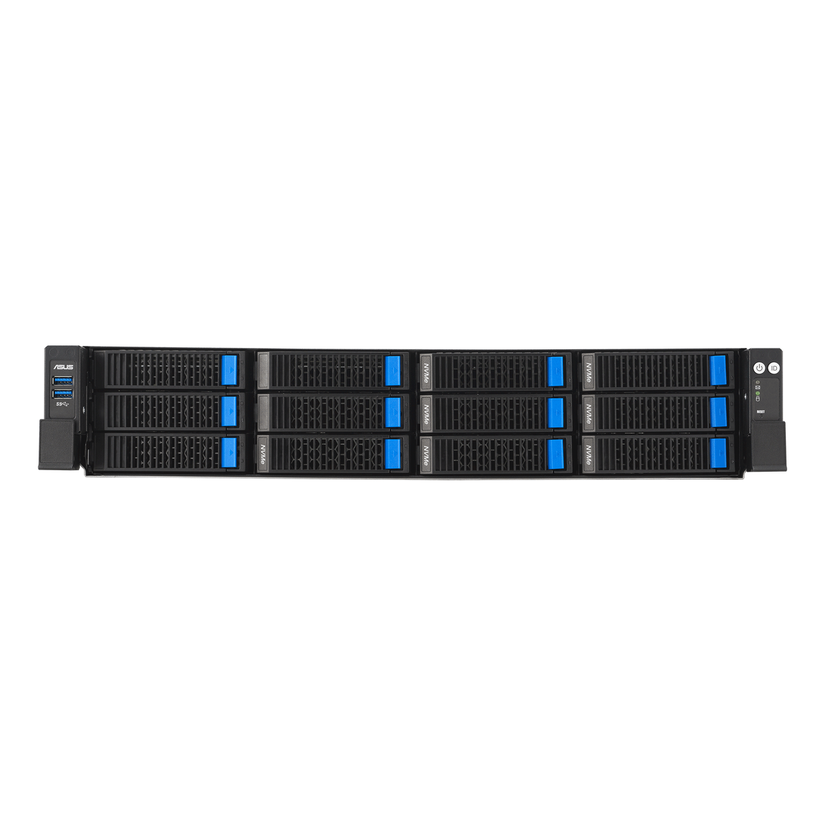 Серверная платформа ASUS RS720-E12-RS12U 2U ( 2 x Socket LGA4710, 32xDDR5, 12x2.5/3.5 HDD HS, 2xM.2-