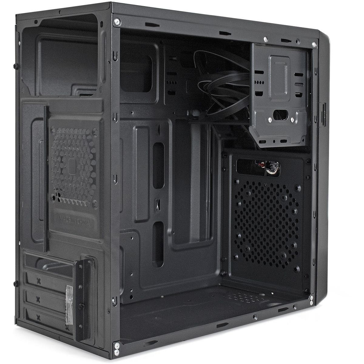Корпус для ПК Exegate  Minitower ExeGate BA-309U2 (mATX, без БП, 1*USB+2*USB3.0, HD аудио, черный)