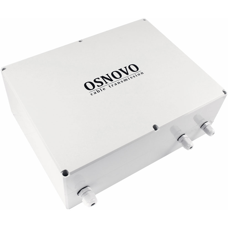 Медиаконвертер OSNOVO OMC-1000-11HX/W Уличный медиаконвертер Gigabit Ethernet с поддержкой PoE. Порт