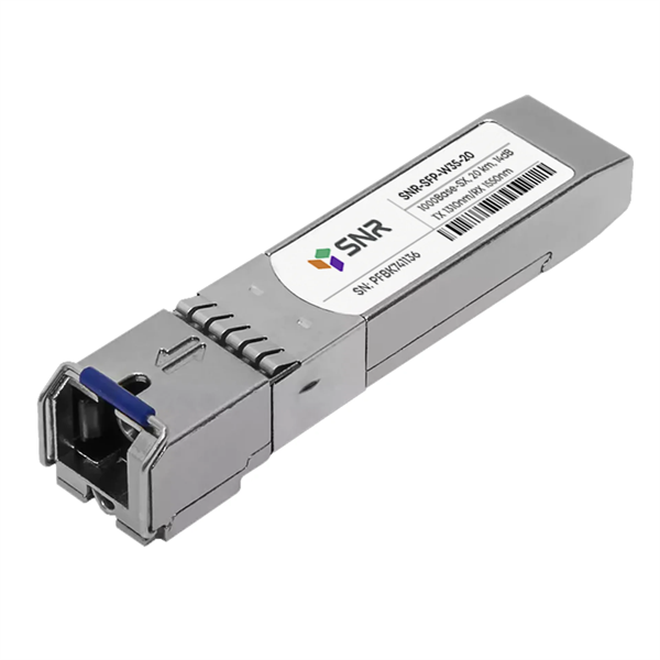 Трансивер SNR  Модуль SFP WDM, дальность до  20км (14dB), 1310нм LC