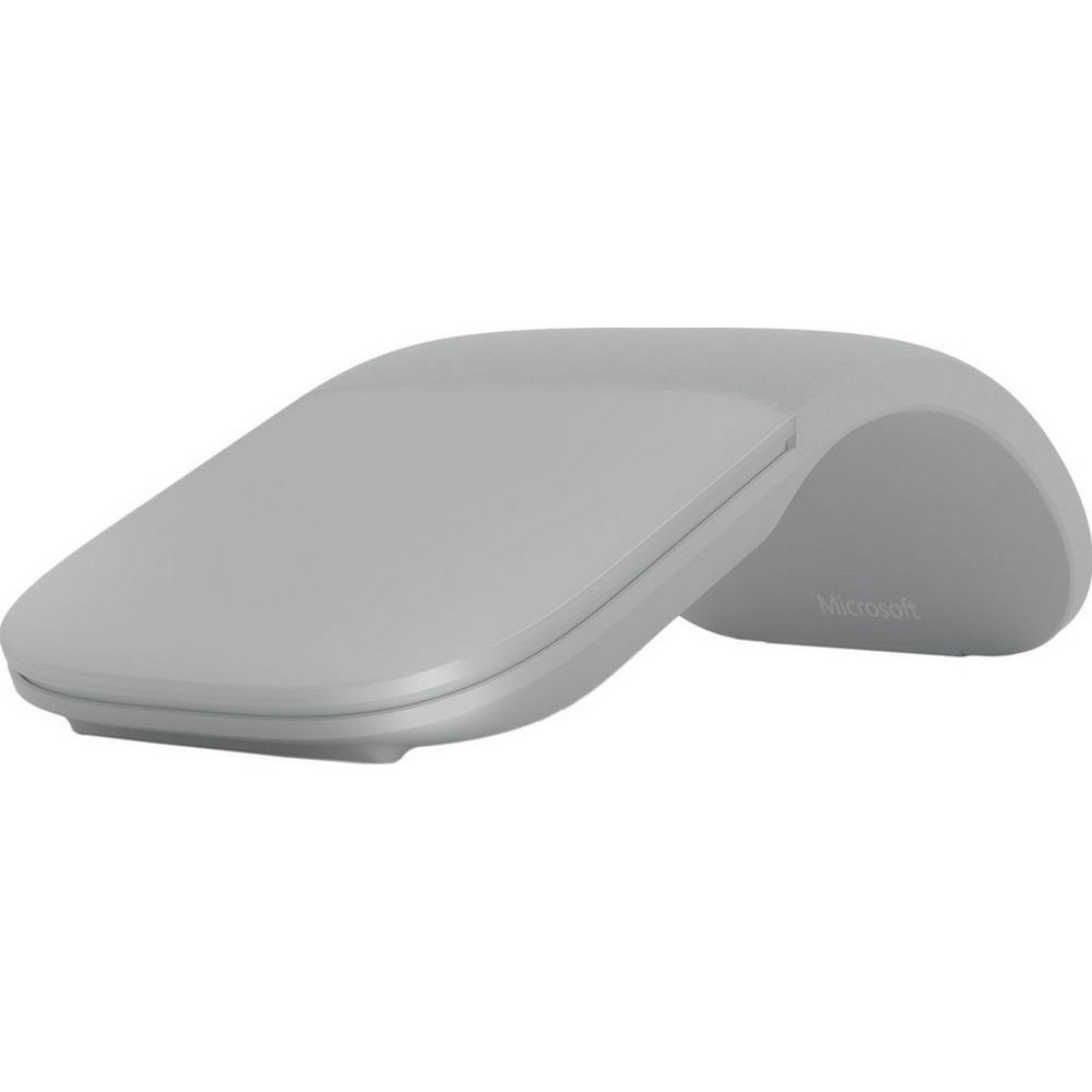 Мышь Microsoft Arc mouse Light Gray, серый, беспроводная