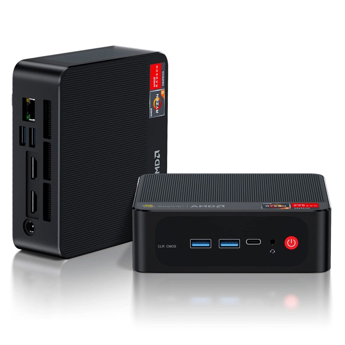 Мини-компьютер Beelink BL/SER5/5500U/16G/500G/2,5G* 1/Black