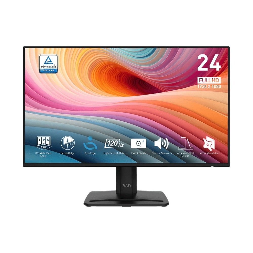 Монитор MSI 23.8" Pro MP242A E2 черный IPS LED 1ms 16:9 HDMI M/M 1500:1 300cd 178гр/178гр 1920x1080 