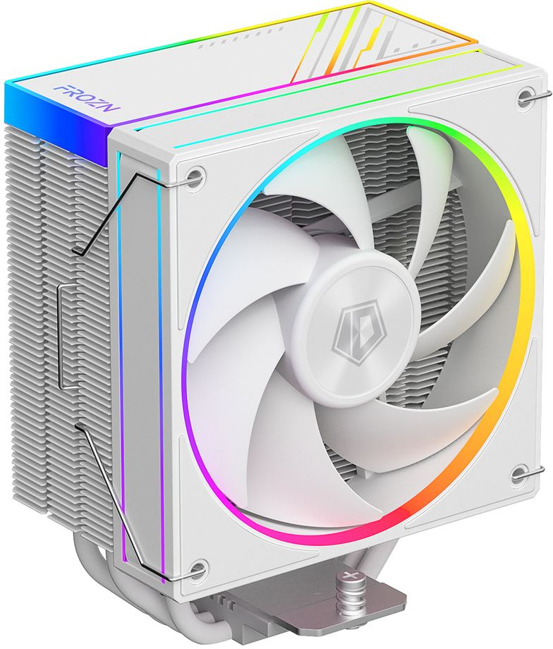 Устройство охлаждения(кулер) ID-Cooling Frozn A410 ARGB Soc-AM5/AM4/1200/1700/1851 белый 4-pin 29.9d