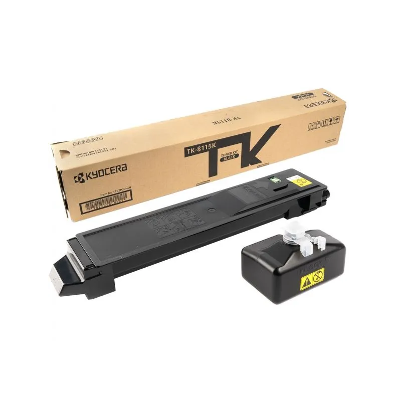 Тонер-картридж TK-8115K для M8124cidn/M8130cidn чёрный (12000 стр.)