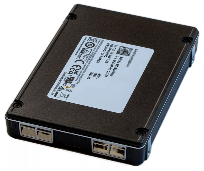 Твердотельный накопитель Samsung Enterprise SSD, 2.5"(SFF/U.3) 15mm, PM1743, 7680GB, NVMe PCIe 5.0 1