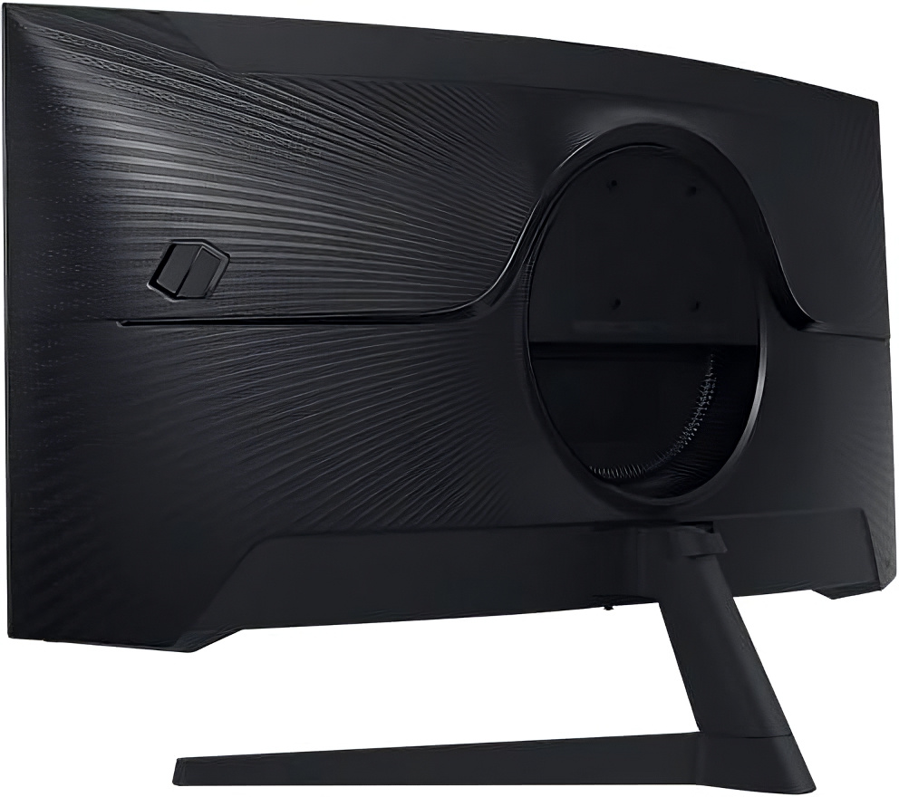 Монитор Samsung 34" Odyssey G5 C34G55TWWI черный VA LED 1ms 21:9 HDMI матовая 250cd 178гр/178гр 3440