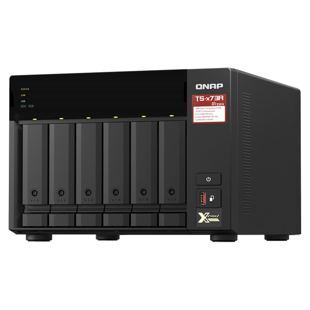 система хранения даннх QNAP SMB QC 2,2GhzCPU/8Gb(upto64Gb)/upto 6HDD, upto 22 with TL-D800S/SATA(3,5