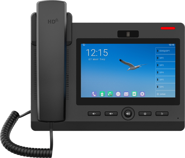 Телефон IP Fanvil F600S черный