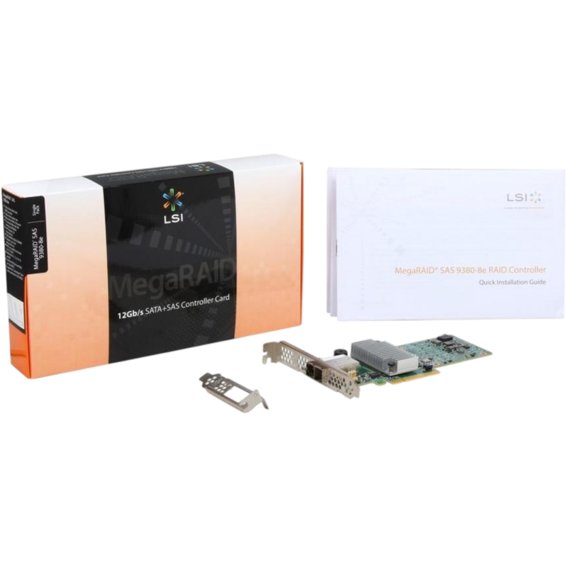 Broadcom LSI MegaRAID SAS 9380-8E SGL (05-25528-04)