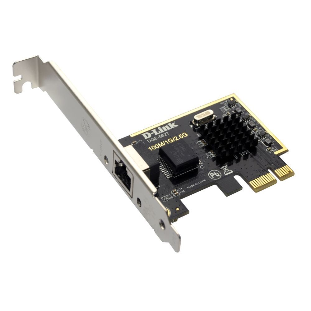 Сетевой адаптер PCI Express 1PORT 100/1000/2.5G T DGE-562T/A2A D-LINK