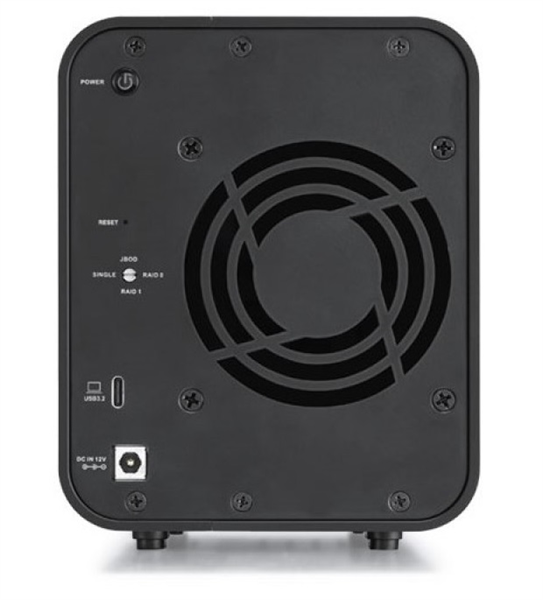 Система хранения данных TerraMaster D5 Hybrid DAS tower/ RAID 0, 1, JBOD, SINGLE/ up to (2xHDD + 3xM
