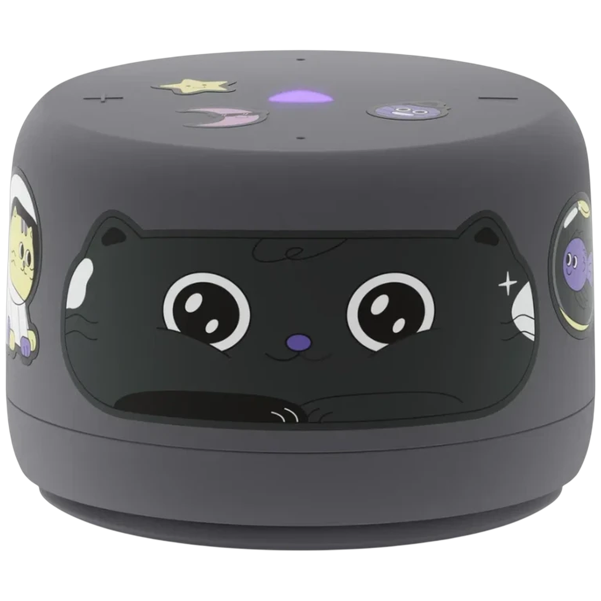 Умная колонка Yandex Станция Лайт 2 без часов Алиса графитовый 6W 1.0 BT/Wi-Fi 10м (YNDX-00028GRY)