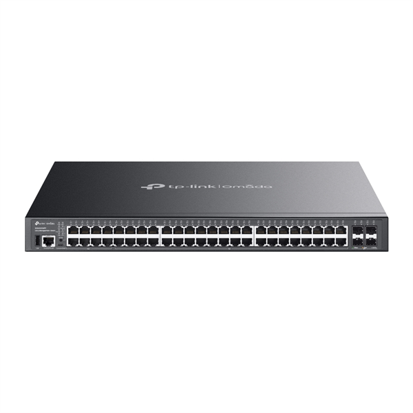 Коммутатор TP-Link SG5452XMPP Omada 48-Port Gigabit Stackable Lite L3 Managed PoE++ Switch with 4 10