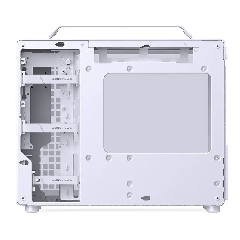 Корпус JONSBO Z20, Mini-Tower, TG, no fan, 1xUSB-A 3.2 + 1xUSB-C 3.2, mATX, mITX White