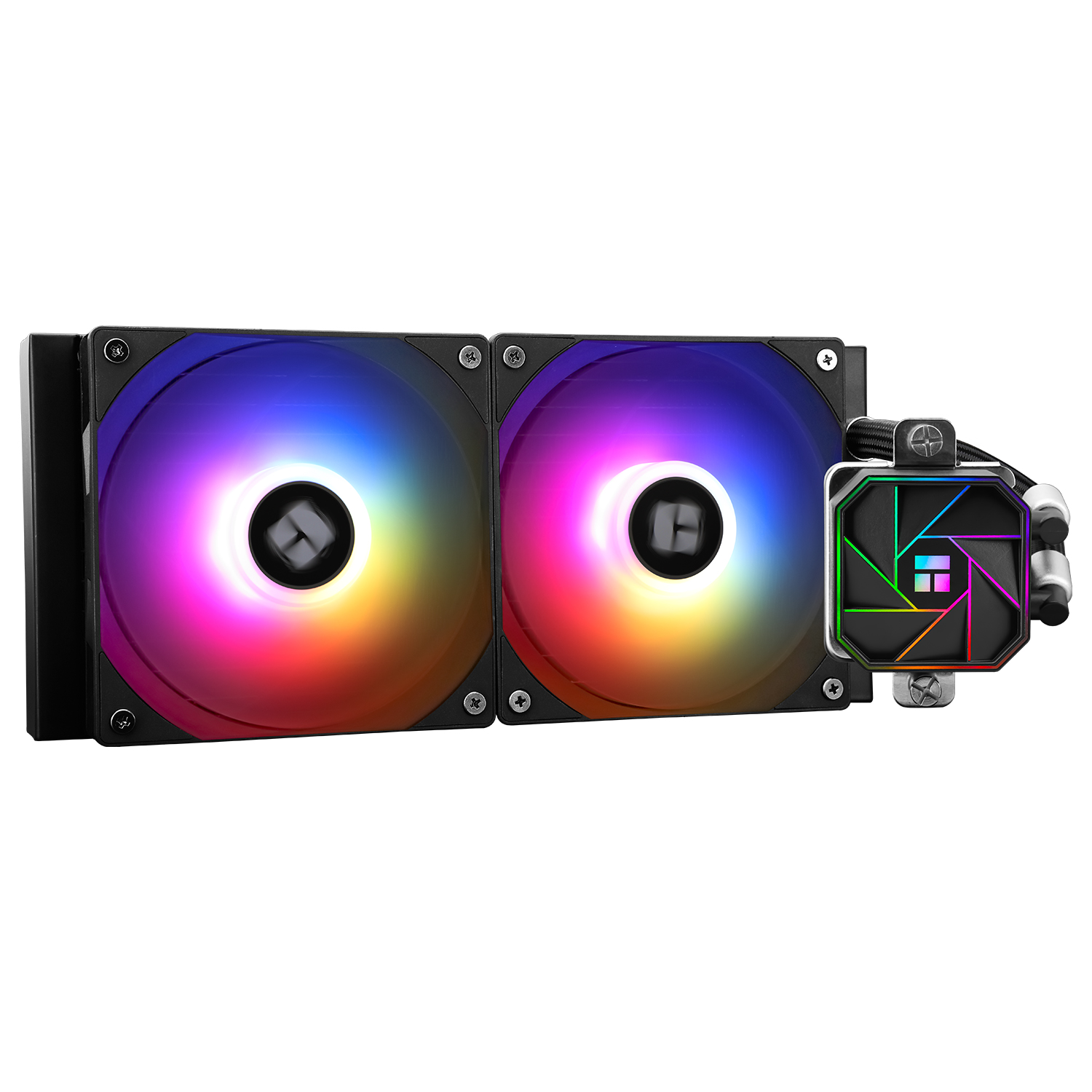 Система водяного охлаждения Thermalright Aqua Elite 240 Black ARGB V3 / 2x120mm ARGB PWM Fans / TRAE240ABV3