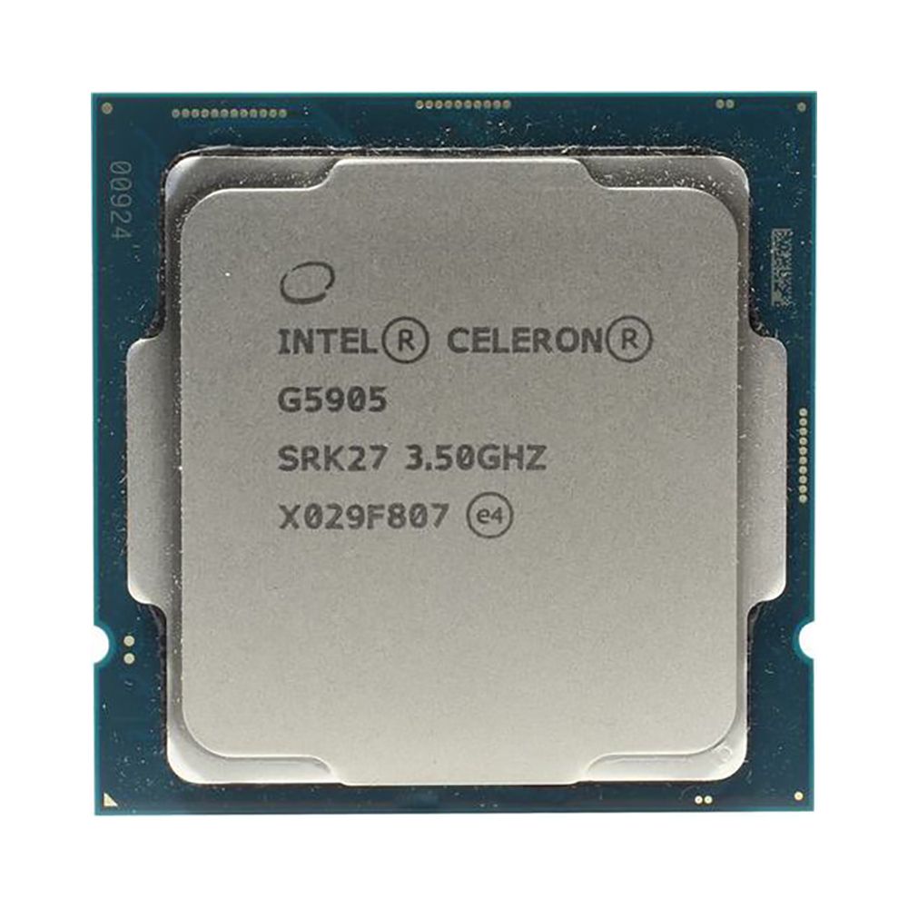 Процессор Intel Celeron G5905 (Comet Lake, 2C/2T, 3.5GHz, 4MB, 58W, UHD Graphics 610) OEM