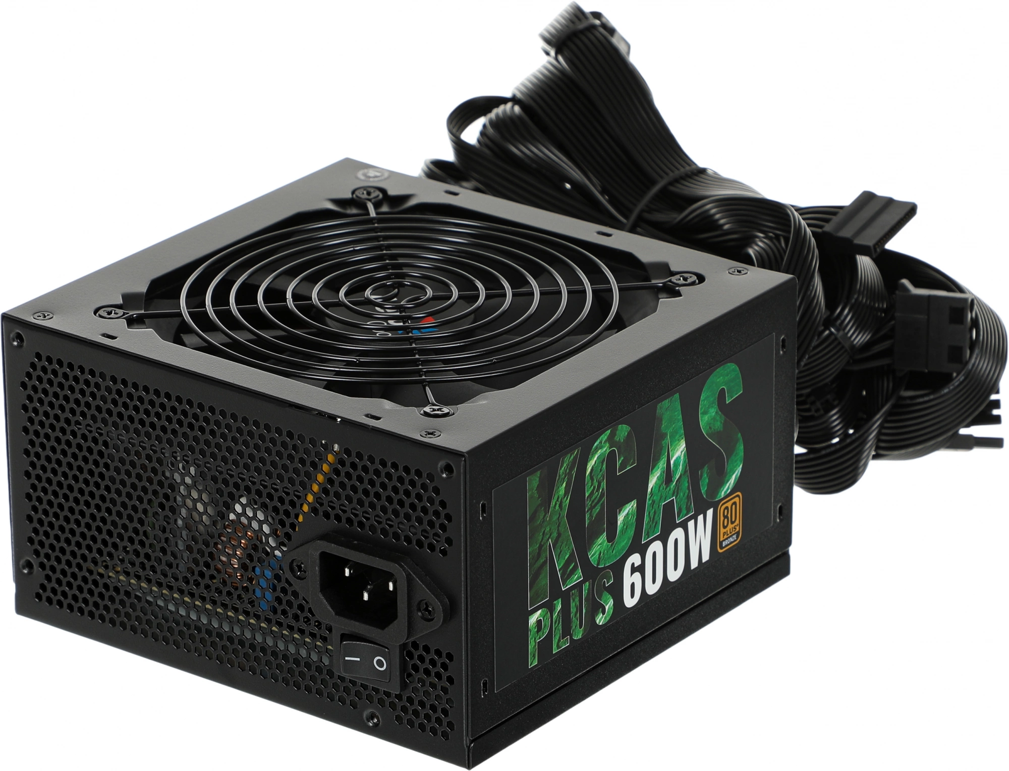Блок питания Formula V Line KCAS PLUS 600W, 600W, APFC, 80+ Bronze, ATX12V v2.4, 12cm Fan (ex Aeroco