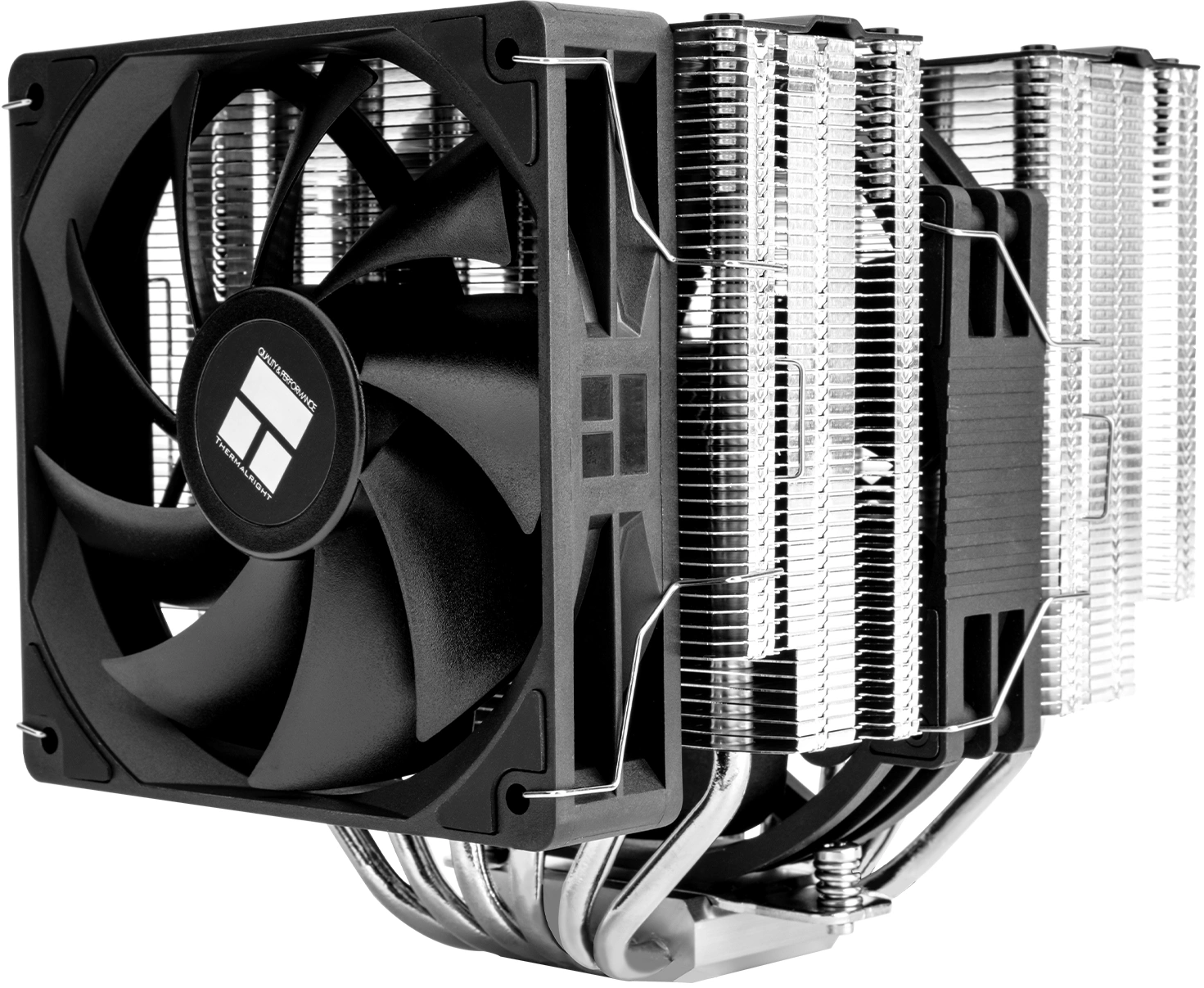 Устройство охлаждения(кулер) Thermalright Peerless Assassin 140 SE ARGB Soc-AM5/AM4/1200/1700/1851 черный 4-pin 29.5dB Al+Cu 1000gr Ret (PA140-SE-ARGB)