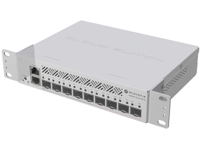 Крепление MikroTik RMK-2/10 - 1U rack mount kit