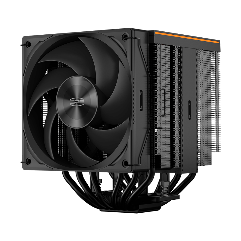 Кулер для процессора PCCooler RZ620Pro TC BK (265W, 4-pin PWM, 160mm, Al/Cu, 6x6mm, 2x120mm, 80CFM, 