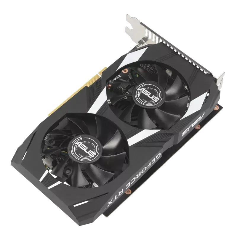 Видеокарта Asus PCI-E 4.0 DUAL-RTX3050-O6G NVIDIA GeForce RTX 3050 6Gb 96bit GDDR6 1507/14000 DVIx1 