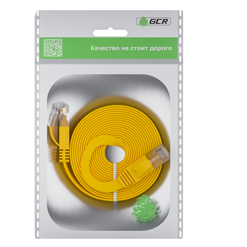Greenconnect RJ45(m) - RJ45(m) Cat. 7 F/FTP LSZH 2м