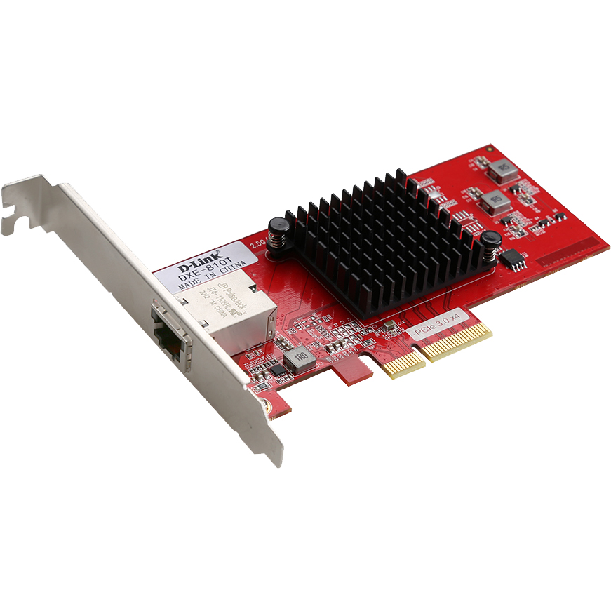 D-Link DXE-810T/B1A  PROJ Сетевой PCI Express адаптер с 1 портом 10GBase-T