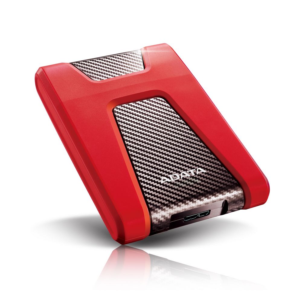 Жесткий диск A-Data USB3.0 1TB AHD650-1TU31-CRD HD650 DashDrive Durable 2.5" красный