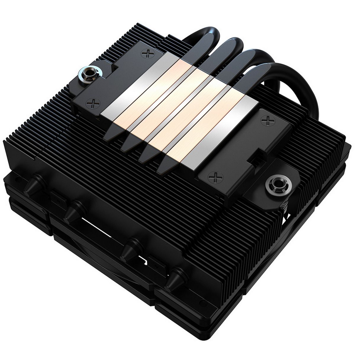Устройство охлаждения(кулер) ID-Cooling IS-40-XT Soc-AM5/AM4/1200/1700/1851 черный 4-pin 14-35.2dB A