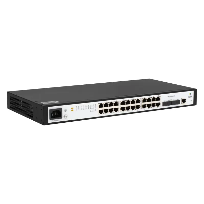Коммутатор SNR SNR-S5210G-24TX (L2+) 24x1Гбит/с 4SFP+ управляемый